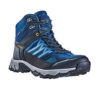 Black Crevice Botas de trekking para hombre, impermeables, azul/naranja, 45