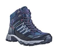 Black Crevice Botas de Trekking para Hombre, Impermeables, Color Azul/Rojo, 42