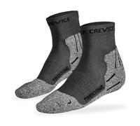 Black Crevice Calcetines de trekking I Calcetines de trekking para mujer y hombre en diferentes colores y tamaños, calcetines de senderismo con puntera y talón reforzados, regulan la temperatura y