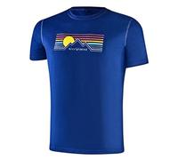 Black Crevice Camiseta de Merino para Hombre, Camiseta de Merino, 70% Lana Merino y 30% poliéster, Camiseta Que Regula la Temperatura para Hombre, Camiseta sin muesingfreie para