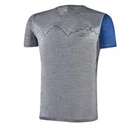 Black Crevice Camiseta de Merino para Hombre, Camiseta de Merino, 70% Lana Merino y 30% poliéster, Camiseta Que Regula la Temperatura para Hombre, Camiseta sin muesingfreie para