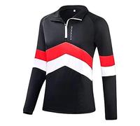 Black Crevice Camiseta Funcional con Cremalleras para Mujeres I Camisa Funcional Mujeres de poliéster-Elastano I Camiseta Deportiva regula Humedad I Camisa cómoda Mujeres