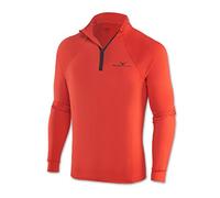 Black Crevice Camiseta Manga Larga Técnica Rojo / Negro 2XL