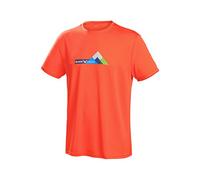 Black Crevice Camiseta para Hombre Function, Color Naranja, Talla M