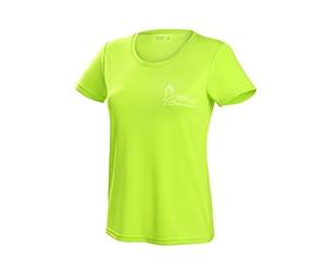 Black Crevice Camiseta para Mujer Function, Verde lime1, 40