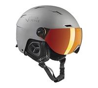 BLACK CREVICE Casco de esquí con Visera Kirchberg I Casco de esquí Transpirable con Orificios de ventilación I Casco de esquí Unisex I Casco de esquí Ajustable y Muy cómodo