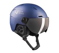 Black Crevice Casco de esquí con Visera Kirchberg I Transpirable para Hombre y Mujer con Aberturas de ventilación, Casco de esquí Unisex, Casco de esquí Ajustable