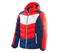 Black Crevice Chaqueta de esquí para hombre, Hombre, Chaqueta de esquí., rojo/azul/blanco, 52