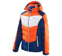 Black Crevice Chaqueta de esquí para mujer, Mujer, Chaqueta de esquí., naranja/azul/blanco, 42