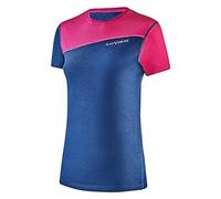Black Crevice Damen Merino T-Shirt Camiseta, Azul y Rosa, 40 para Mujer