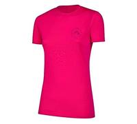 Black Crevice Damen Merino T-Shirt Camiseta, Rosa, 38 para Mujer