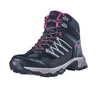 Black Crevice Damen Trekkingschuhe High, Botas de montañismo Mujer, Negro y Rosa, 37 EU