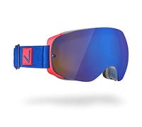 Black Crevice gafas de esquí I Lentes de esquí unisex con diseño sin marco I Lentes de esquí hombres mujeres protección UV 400 I Gafas snowboard con cristales esféricos I Gafas nieve espejadas