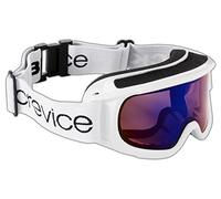 Black Crevice - Gafas de esquí para Mujer, Invierno, Mujer, Color Blanco - Wieß/Smoke Blue, tamaño Talla única