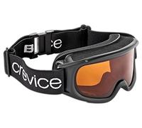 Black Crevice - Gafas de esquí para Mujer, Invierno, Mujer, Color Negro - Negro/Naranja, tamaño Talla única