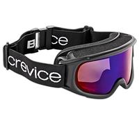 Black Crevice - Gafas de esquí para Mujer, Invierno, Mujer, Color Negro - Schwarz/Smoke Blue, tamaño Talla única