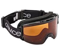 Black Crevice - Gafas de ventisca para Adultos, Invierno, Unisex, Color Negro - Negro/Naranja, tamaño Talla única