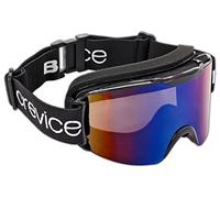 Black Crevice - Gafas de ventisca para Adultos, Invierno, Unisex, Color Negro - Schwarz/Smoke Blue, tamaño Talla única