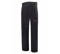Black Crevice Herren Softshellhose Pantalones para Senderismo, Negro/Rojo, 5XL para Hombre