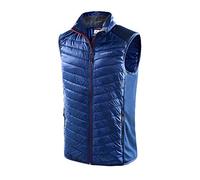 Black Crevice Hombre Chaleco sin Mangas, Azul, Talla S