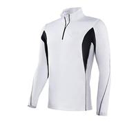 Black Crevice Jersey de esquí para Hombre, Blanco/Negro, XXL
