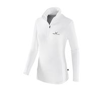 Black Crevice Jersey de esquí para Mujer I Jersey térmico para Mujer Tallas I Camiseta térmica Transpirable Manga Larga I Camiseta de esquí Manga Larga para Mujer (36, Blanco/Negro)