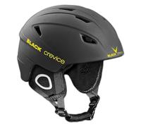 Black Crevice Kitzbühel Casco de Esquí 9, 5 tamaños BCR143764 (Negro/Amarillo, XL)