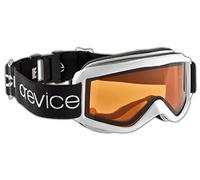 Black Crevice Máscara de Esquí Blanco