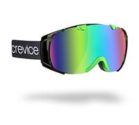 Black Crevice Máscara de Esquí Flachau Negro / Verde