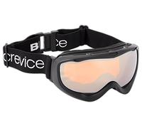 Black Crevice Máscara de Esquí Negro / Naranja