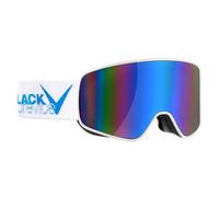 Black Crevice Máscara de Esquí Planai Blanco / Azul