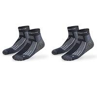 Black Crevice Merino Outdoorsocken Calcetines para Exteriores, Negro/Blanco, 43-46 Unisex Adulto