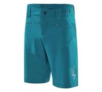 Black Crevice Pantalón de MTB para Hombre I Tallas I pantalón de Ciclismo para Hombre Resistente y Transpirable I pantalón de MTB con Forro Interior y Acolchado (L, Petroléo)