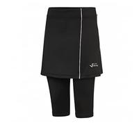 Black Crevice pantalón Deportivo con Falda para Mujeres I Leggings para Deporte con Falda de 92% PES y 8% Spandex I Mallas con Falda de Tenis para Deporte, Senderismo y más I calzas con Falda