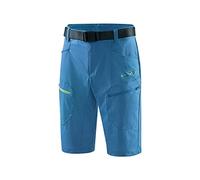 Black Crevice Pantalones Cortos de Trekking para Hombre, Azul, XXL