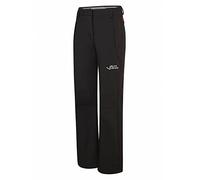 Black Crevice Pantalones Softshell para Mujer Senderismo, Blanco/Negro, 50