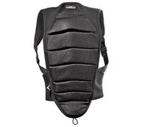 Black Crevice Protector de Espalda I Unisex I Protector de Espalda para Deportes de Invierno y esquí I Chaleco Protector de Espalda con Correas Ajustables I Chaleco Protector ergonómico
