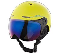 Black Crevice Skihelm - Casco de esquí, color Amarillo/Azul (Yellow/Blue), talla S/M (54-57 cm)