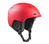 Black Crevice Skihelm Gerlos Casco de esquí, Unisex, Rojo, 2 = L (58-61 cm)