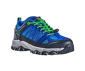 Black Crevice Zapatillas de trekking para niños I Zapatillas de trekking de corte bajo I Zapatillas de trekking impermeables I Zapatillas deportivas de exterior de alta calidad