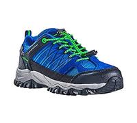 Black Crevice Zapatos de Trekking para niños, de Corte bajo, Zapatos de Trekking Impermeables, Zapatos Deportivos, Zapatos de Senderismo Acolchados para niños con excelente