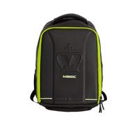 Black Crown Mochila Magic - Diseño Elegante en Negro y Amarillo (30% EVA, 70% PVC), Compartimento para Palas, Bolsillo para Zapatillas y Transporte Cómodo
