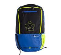 Black Crown Mochila Raptor Epic Energy - Diseño Vibrante en Azul, Negro y Amarillo - Materiales Premium (30% EVA, 70% PVC), Compartimento Ventilado y Transporte Cómodo