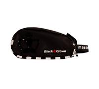 Black Crown - Neceser Chiron - Impermeable - Material PVC Exterior y poliéster Interior - Compacto y Resistente - Medidas 26x13.5x12 cm - Organizador de Viaje o pádel (Negro)