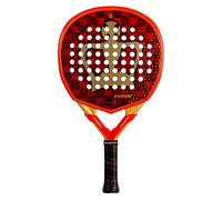 Black Crown - Pala de Pádel Gladius Force - 18K Alucarbono + 3K Carbono - Goma Hard EVA Black - Forma híbrida - Potencia 60% y Control 40% - Jugadores intermedios y avanzados - Peso 355-370g