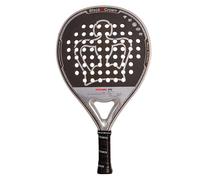 Black Crown - Pala de Pádel Piton 14 - Carbono 3K - Goma SC Black EVA - Forma Redonda - Control 50% y Potencia 50% - Jugadores polivalentes - Marco Aero Carbon - Peso 355-370g