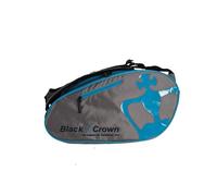 Black Crown - Paletero Ultimate Series V2 - Exterior 100% Poliuretano, Interior 100% Poliéster - Diferentes Compartimentos - Comodidad y Calidad - Amplia Capacidad (Gris/Azul)