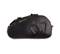 Black Crown Paletero Wonder Pro 2.0 Hard - Diseño Moderno en Negro y Amarillo - Fabricado, Compartimento Térmico para 2 Palas