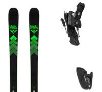 BLACK CROWS Junius - Niño - Negro / Verde - talla 141- modelo 2025