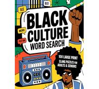 Black Culture Word Search: 100 Large Print Slang Puzzles for Adults & Seniors